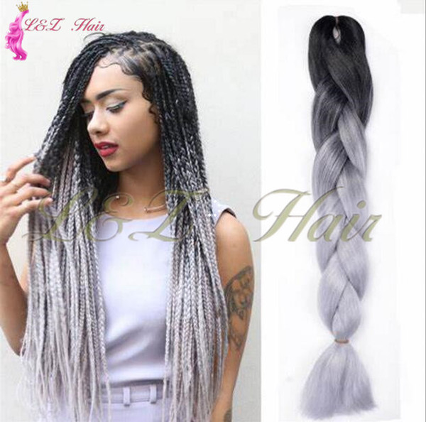 Xpression Crochet Braids Synthetic Hair Yaki Braids Afro Braiding Hair 24 Inch Long Hair Wholesale Price many colors 24inch Synthetic Jumbo