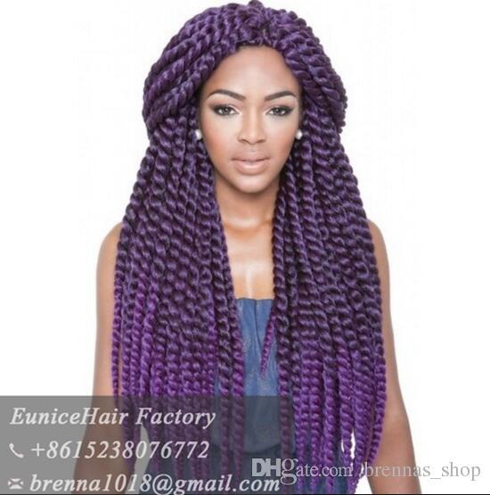 New Bouncy curly jumbo braids Havana Mambo Twist Crochet Braid Hair Synthetic crochet braids Crochet Braid Hair Extensions Senegalese Twist