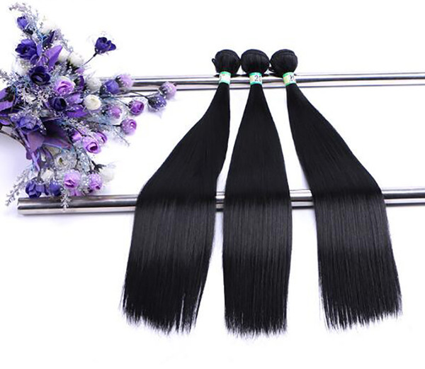 Black women's wig, chemical fiber straight hair curtain, high temperature silk material, lifelike and natural, free of mail, fast service