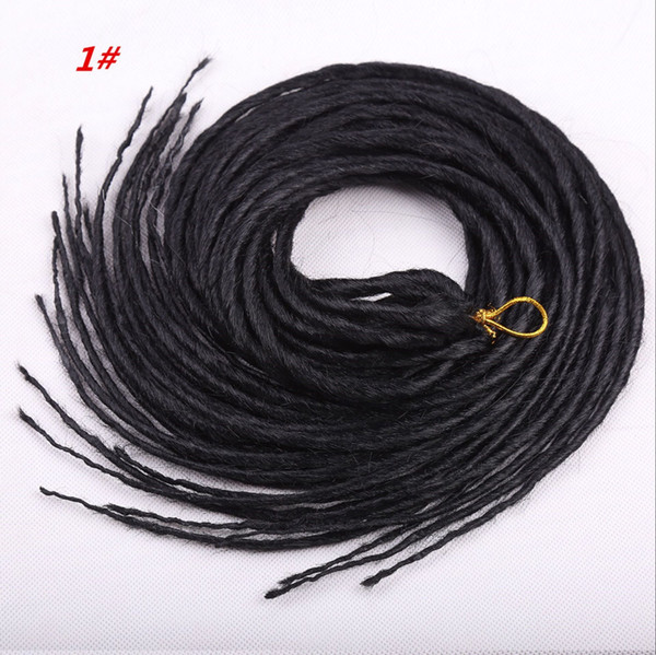 Fashion best selling Dreadlocks Crochet hair Afro Hot Synthetic Twist Braiding Hair Extensions Jerry Curly Faux for black womean