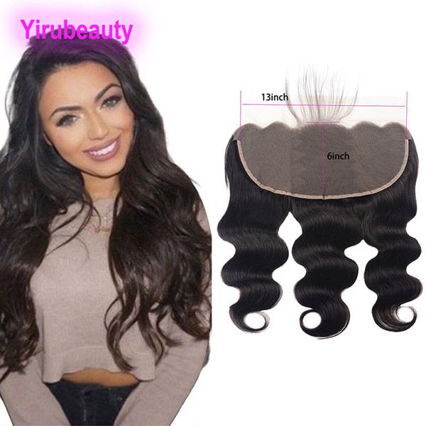 Mongolian Virgin Hair 13X6 Lace Frontal With Baby Hair 8-22inch Yirubeauty 13 By 6 Frontal Natural Color Lace Frontal Ear To Ear Body Wave