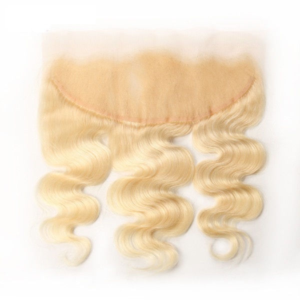 613 Blonde Brazilian Hair Lace Frontal Virgin Human Hair Body Wave 13X4 Frontal Human Hair Extensions