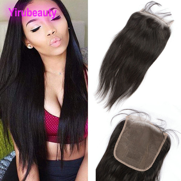 Brazilian Human Hair Weaves Closure 6X6 Lace Closure Silky Straight 6*6 Closure Middle Three Free Part 8-20inch Yirubeauty