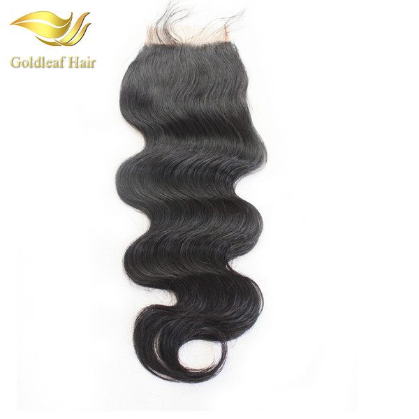 Brazilain Human Hair Lace Closure Body Wave Three Middle Free Part Unprocessed Virgin Hair Malaysian Peruvian Body Wave Closure