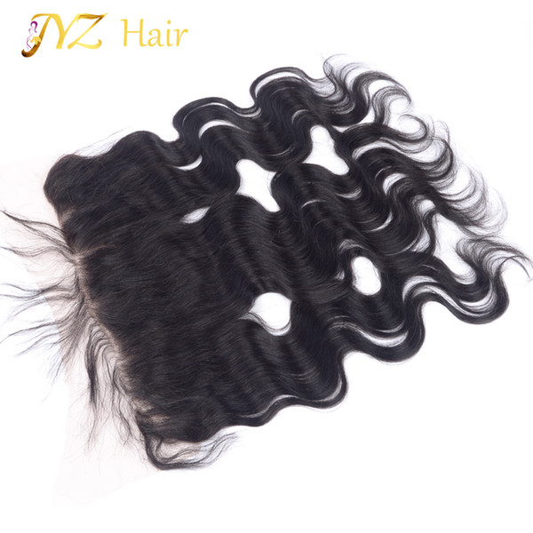 JYZ Lace Frontal Closure With Baby Hair Malaysian Body Wave 13X4 Virgin Human Hair Cheap Lace Front Closure Ear to Ear Lace Frontals