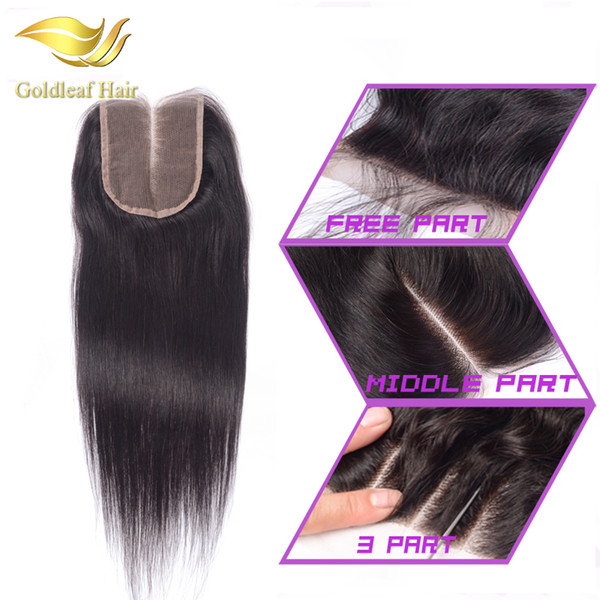 Hot Selling Peruvian Straight Lace Closure Virgin Human Hair Bleached Knots Three Part Baby Hair Brazilain Indian Hair Closure