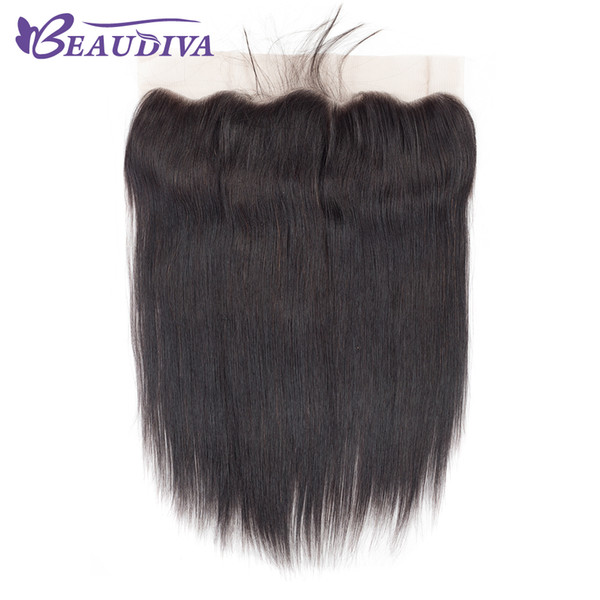 Malaysian Straight Hair Ear To Ear Lace Frontal 13x4 Closure Free Part 130% Destiny Malaysian Hair Natural Color 100% Human Hair