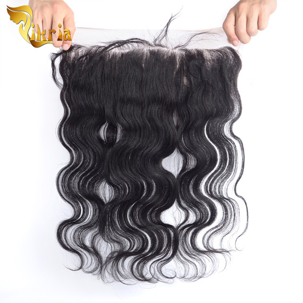 Brazilian Lace Frontal Closure 13X4 Virgin Human Hair Body Wave Unprocessed Malaysian Indian Peruvian Human Hair Top Closure Fast 