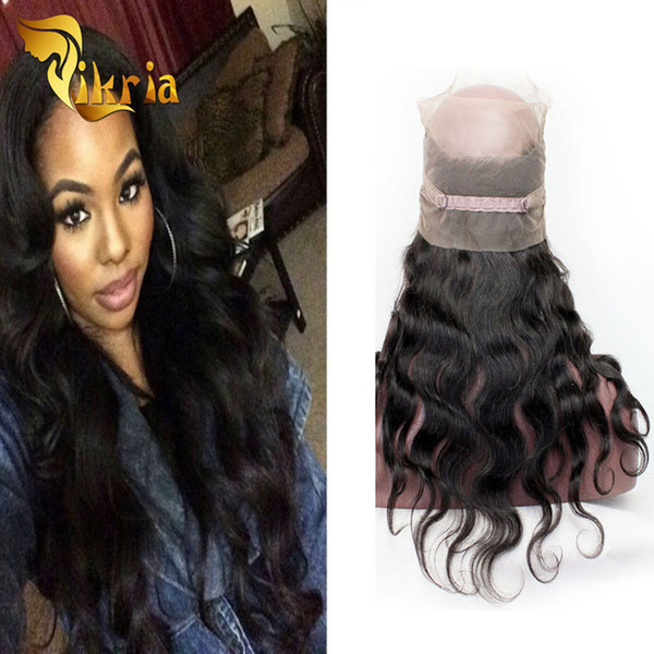 Human Hair With Lace Frontal Body Wave Brazilian Malaysian Peruvian Indian Hair 360 Lace Frontal Body Wave Remy Human Hair