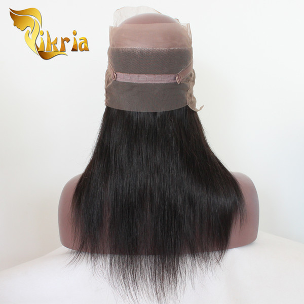 Cheap Indian Peruvian Brazilian Malaysian Hair 360 Lace Front Closure Straight Lace Closure Bleached Knots Human Hair Lace Front For Sale