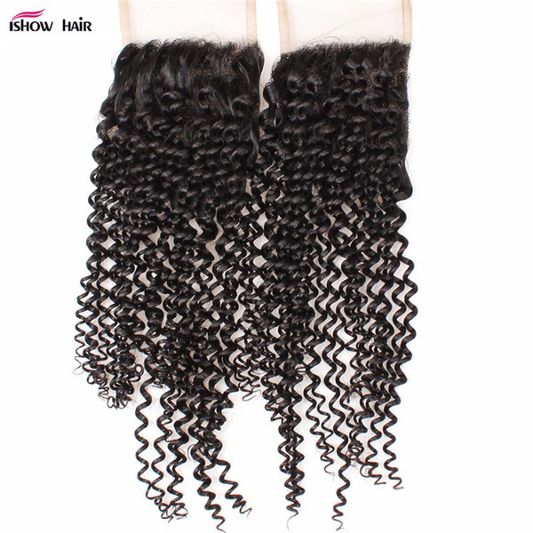 8A Peruvian Virgin Human Hair 4x4 Lace Closures Kinky Curly Wholesale 10PCS Cheap Malaysian Indian Brazilian Curly Human Hair Closure