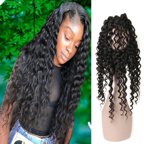 360 Lace Frontal Indian Human Hair Pre Plucked Deep Wave 360 Lace Frontal Closure With Baby Hair On Sale