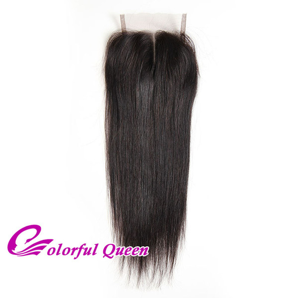 Peruvian Virgin Straight Hair Lace Closure Peruvian Curly Hair Deep Wave Kinky Curly Loose Wave Human Hair with Lace Closures 8-22inches