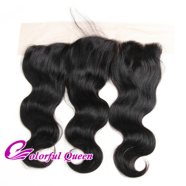 Brazilian Virgin Hair With Lace Frontal Brazilian Body Wave Human Hair with Frontals Bleached Knots Ear to Ear 13x4 Body Wave Frontal Hair