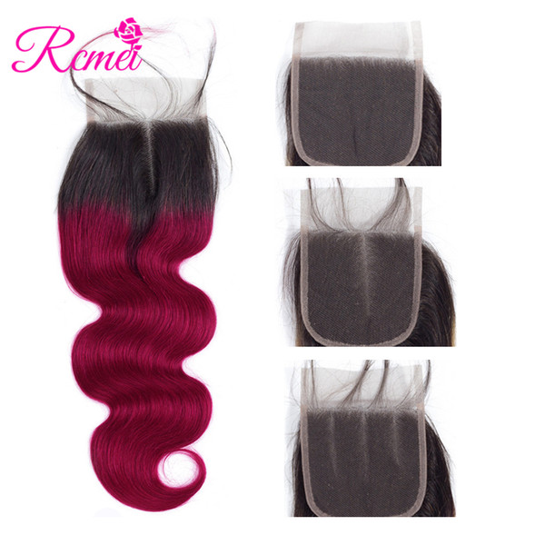 Rcmei Pre-Colored Human Hair 4*4