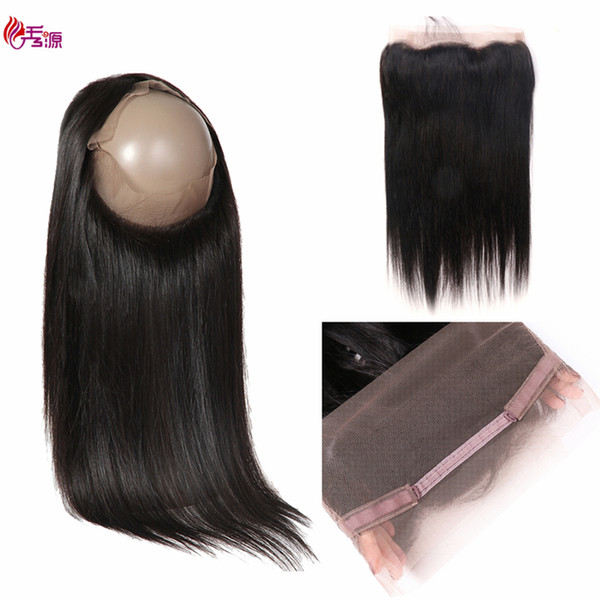 Cuticle Aligned Brazilian Straight Virgin Remy 360 Lace Frontal Xiuyuanhair 100 Unprocessed Virgin Human Hair 360 Lace Closure