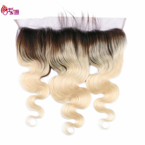 Brazilian Body Wave Virgin Remy Human Hair Closure Xiuyuanhair 1B 613 Honey Blonde Body Wave Remy Human Hair 13x4 Swiss Lace Closure