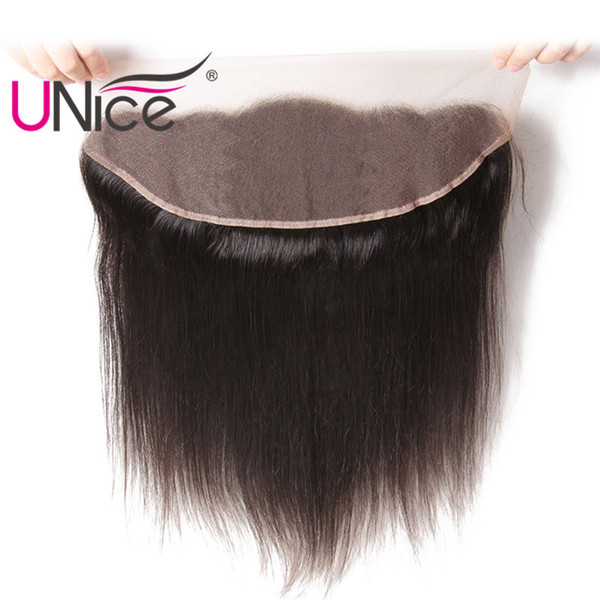 UNice Hair Ear to Ear Peruvian Straight Lace Frontal 13