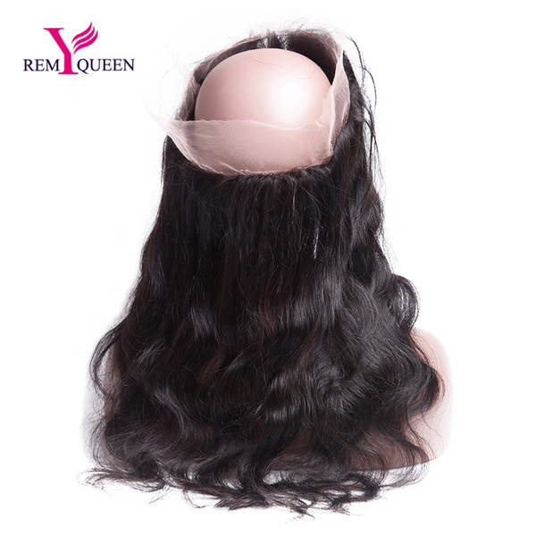 Dream Remy Queen Human Hair Body Wave 360 Lace Frontal 130% Density Swiss Lace Virgin Hair