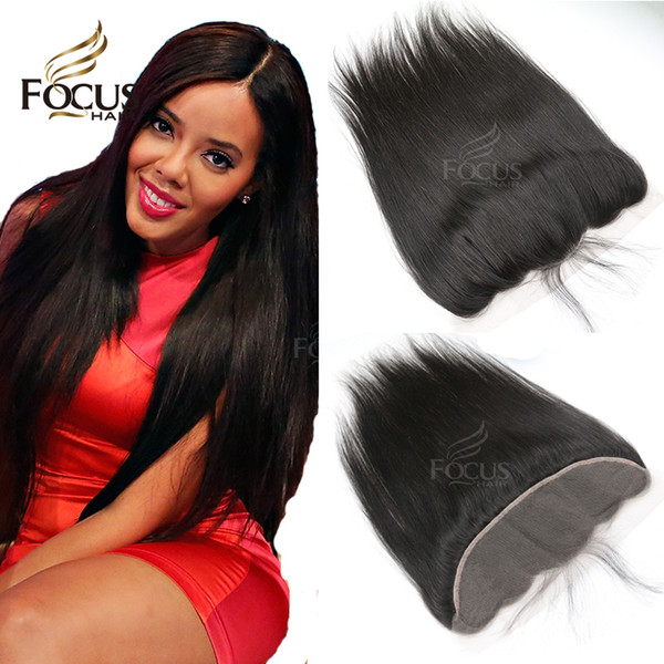 8A Brazilian Lace Frontal Closure 13x4 Silky Straight Ear To Ear Lace Frontal With Baby Hair Cheap Virgin Human Hair Full Lace Frontal