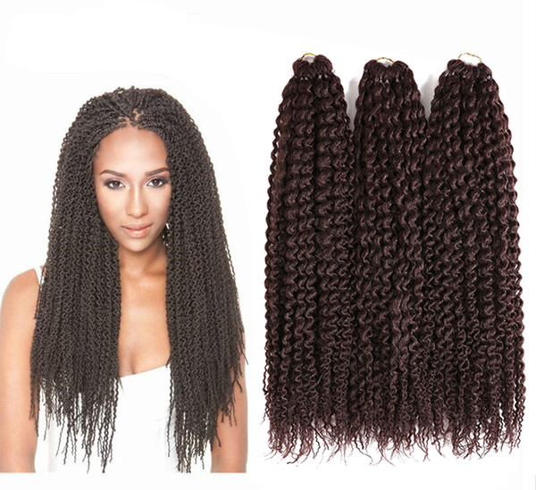 Freetress Synthetic Braiding Hair Extensions Low Temperature Fiber 3Pcs/lot 16inch ZXTRESS Pre-Loop Island Twist Crochet Braids Wholesale