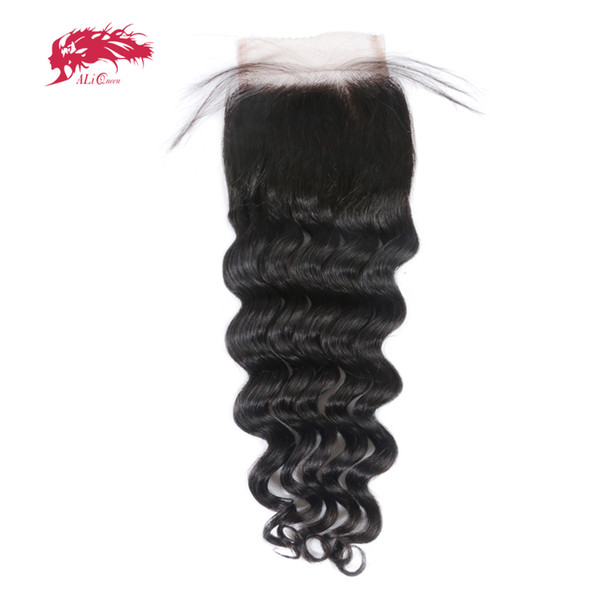 Ali Queen Hair Products Natural Wave Brazilian Remy Hair Natural Color 8