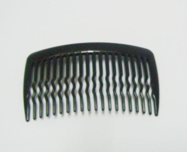 200pcs Clear&Black Mini Tooth Comb Plastic Styling Hair Combs (200 per pack) 1.75''*3'' Free Ship