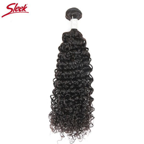 Sleek Malaysian Curly Hair 1 Piece Deal 10 to 30 Inch Remy Curly Weave Human Hair Extensions Natural Color Human Bundles