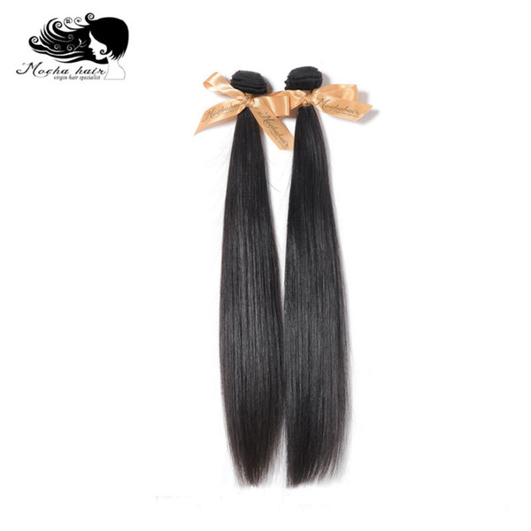 Wholesale-Mocha Hair Products Brazilian Straight Virgin Hair,100% Human Virgin Hair 2pcs/lot,Grade 7A,Unprocessed Hair