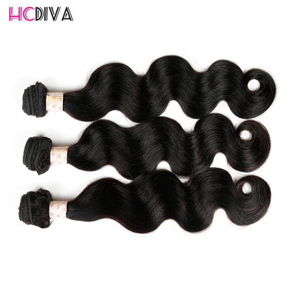 Wholesale-Brazilian Virgin Hair Body Wave 3 PCs/Lot 100% Human Brazilian Hair Weaves Bundles1B ,300g Cheap Raw Virgin Brazillian Hair Weft