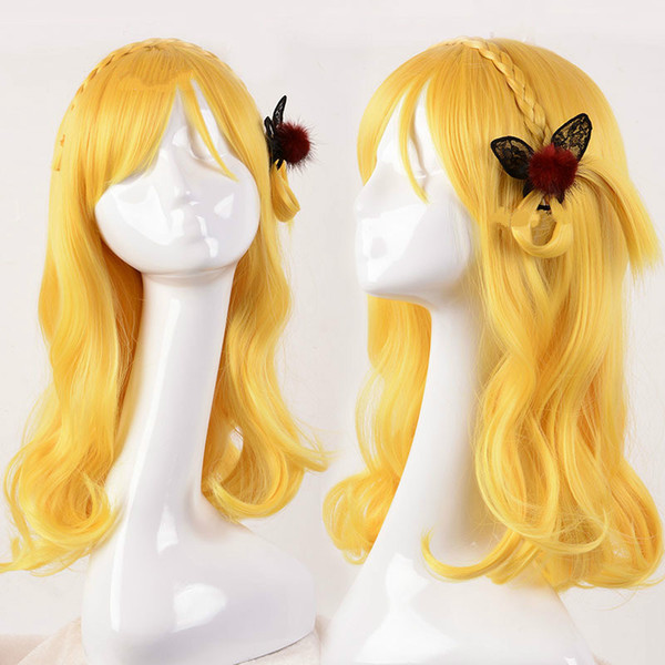 Anime LoveLive Sunshine Ohara Mari Girl Cosplay Party Long Heat Resistant Synthetic Hair Wig