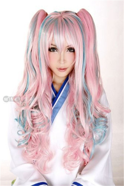 christmas halloween good quality wigs ombre mraids costume lolita wig cosplay long anime wig curly synthetic wigs for womens hair style