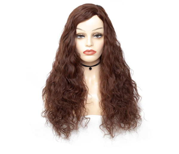 High Temperature Silk Wigs For Women Long Curly Hair Or Fluffy Hairexplosion Head For Female Corn Hot Lenght 70cm