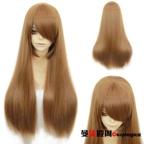 Back Street Girls Airi Nanami Cosplay Wig Straight Light Brown Long Women Hair