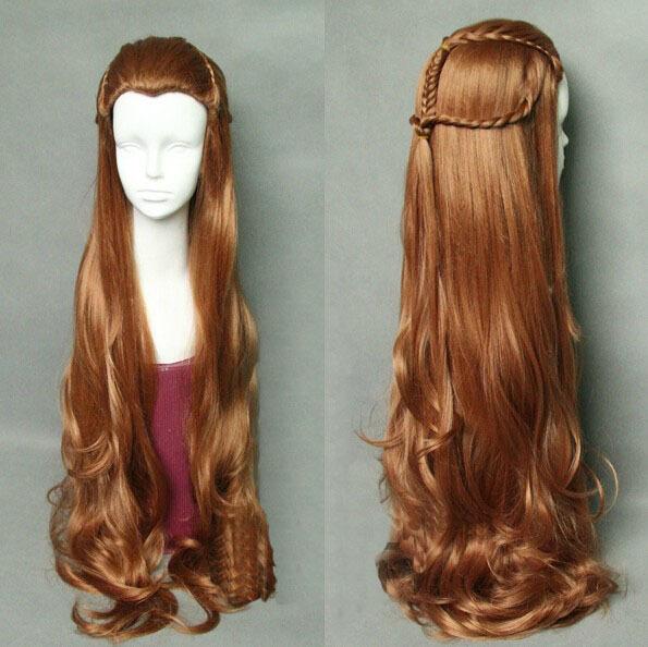 Free shipping The Lord Of The Rings The Hobbit Tauriel wig cosplay wigs