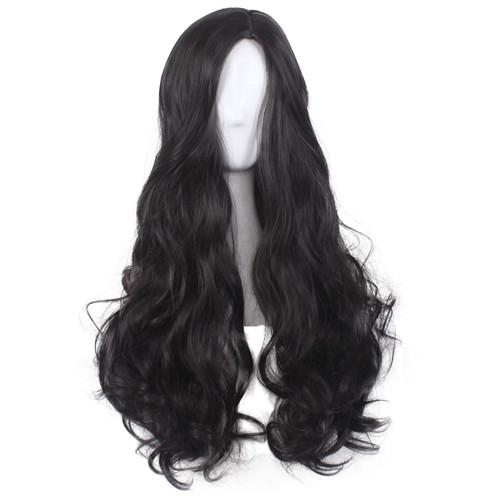 Justice League Diana Wonder Woman Long Black Wig Cheap Cospaly Wig Body Wave Synthetic Hair Mix Color Wigs for Women Synthetic Wig