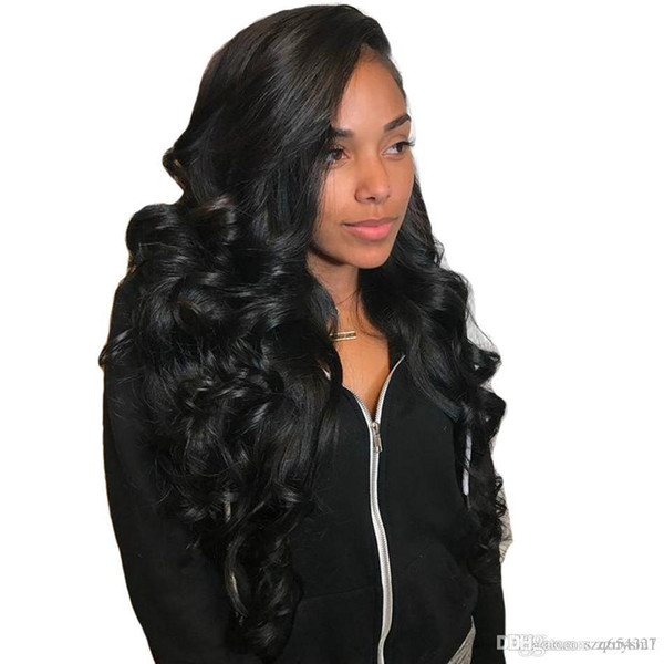 Lace Front Human Hair Wigs Pre Plucked Bleached Knots Ably Peruvian Remy Hair 150% Density Body Wave Human Hair Wigs