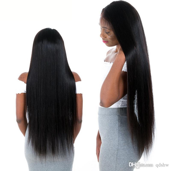 Human Hair u Part Wig Straight With Baby Hair Pre Plucked Side Part Glueless Brazilian Virgin Hair Upart Wigs Bleached Knots