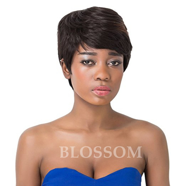 100% Unprocessed New Short Bob Wig Virgin Peruvian Short Bob Wig Human best hair pixie human cut hair wigs For Black Women