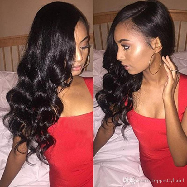 Body Wave U Part Wig Human Hair Middle Part 2x4 Inch Brazilian Virgin Upart Wigs For Women Preplucked U Part Wigs Baby Hair