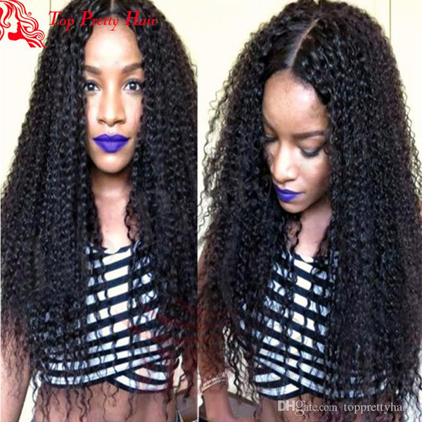 Brazilian Kinky Curly U Part Wig Pre Plucked Unprocessed Virgin U Part Human Hair Wigs Glueless Kinky Curly Upart Wig For Black Women