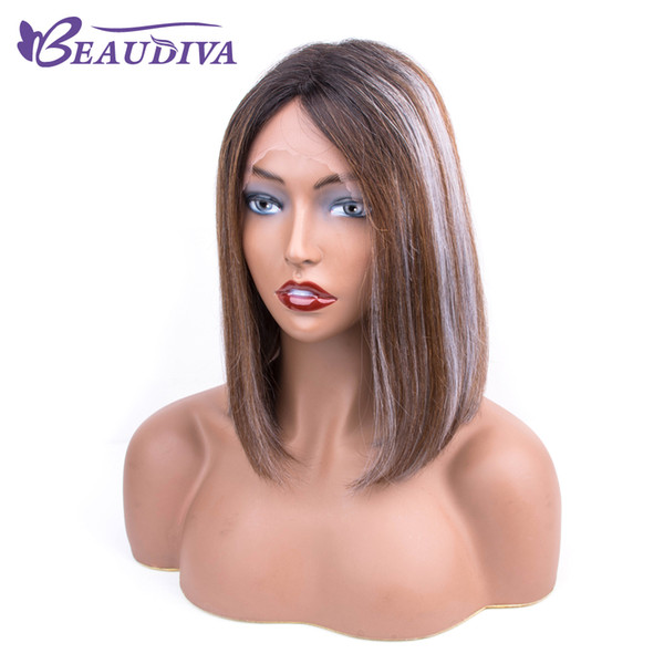 Human Hair Wigs Lace Front Brazilian Malaysian Indian Straight Hair Full Lace Wig Remy Virgin Hair Lace Front Wigs For Black Women