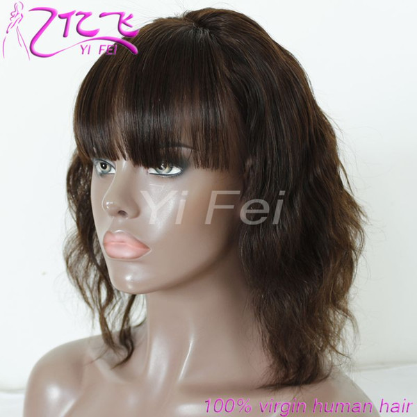 Water Wave Full Lace Human Hair Wigs For Women Pre Plucked Big Curly Human Hair Wig 130% Peruvian Front Lace Wig