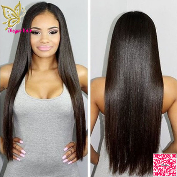 Brazilian Hair Wigs Silky Straight U Part Wigs Human Hair Glueless Human Hair Upart Wig Middle Part 1