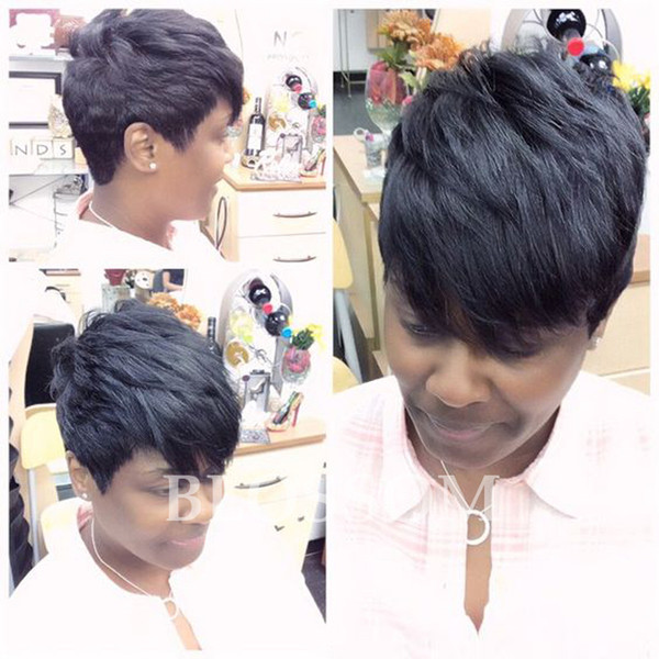 Short Wig Short Human Straight Hair Bob Wigs Full Lace Human Cut Hair Wigs For Black Women Lace Front Human Natural Hair Wigs