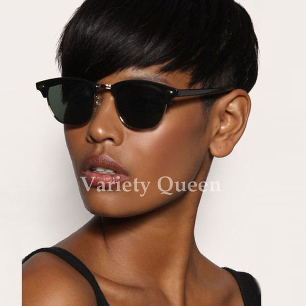 Rihanna Chic Pixie Cut Short human hair Wigs Hairstyle Cheap Brazilian Virgin Remy cut Hair Wigs for Black Women