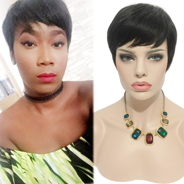 Short Malaysian Human Natural Hair wigs Lace Front Bob Hair wigs Human Full Lace Hair None Lace Wigs