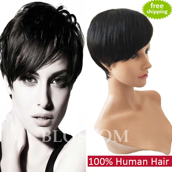 Hot Selling Glueless None Full Lace Human Best Hair Wigs Fashion Lace Front Human Brazilian Short Hair Wig With Baby Hair