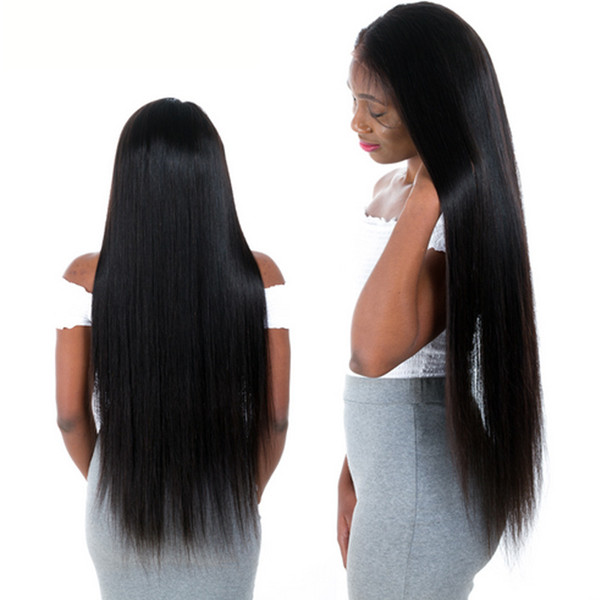 Human Hair u Part Wig Straight With Baby Hair Pre Plucked Side Part Glueless Brazilian Virgin Hair Upart Wigs For Black Women