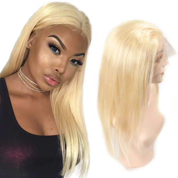 New Fashion Full Lace Human Hair Wigs 150% Density 613 Blonde Full Lace Wig Human Hair With Bady Hair